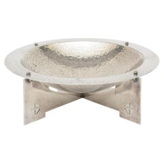 Charles Gwathmey, Robert Siegel, Vintage Swid Powell Silver Plate Courtney Bowl