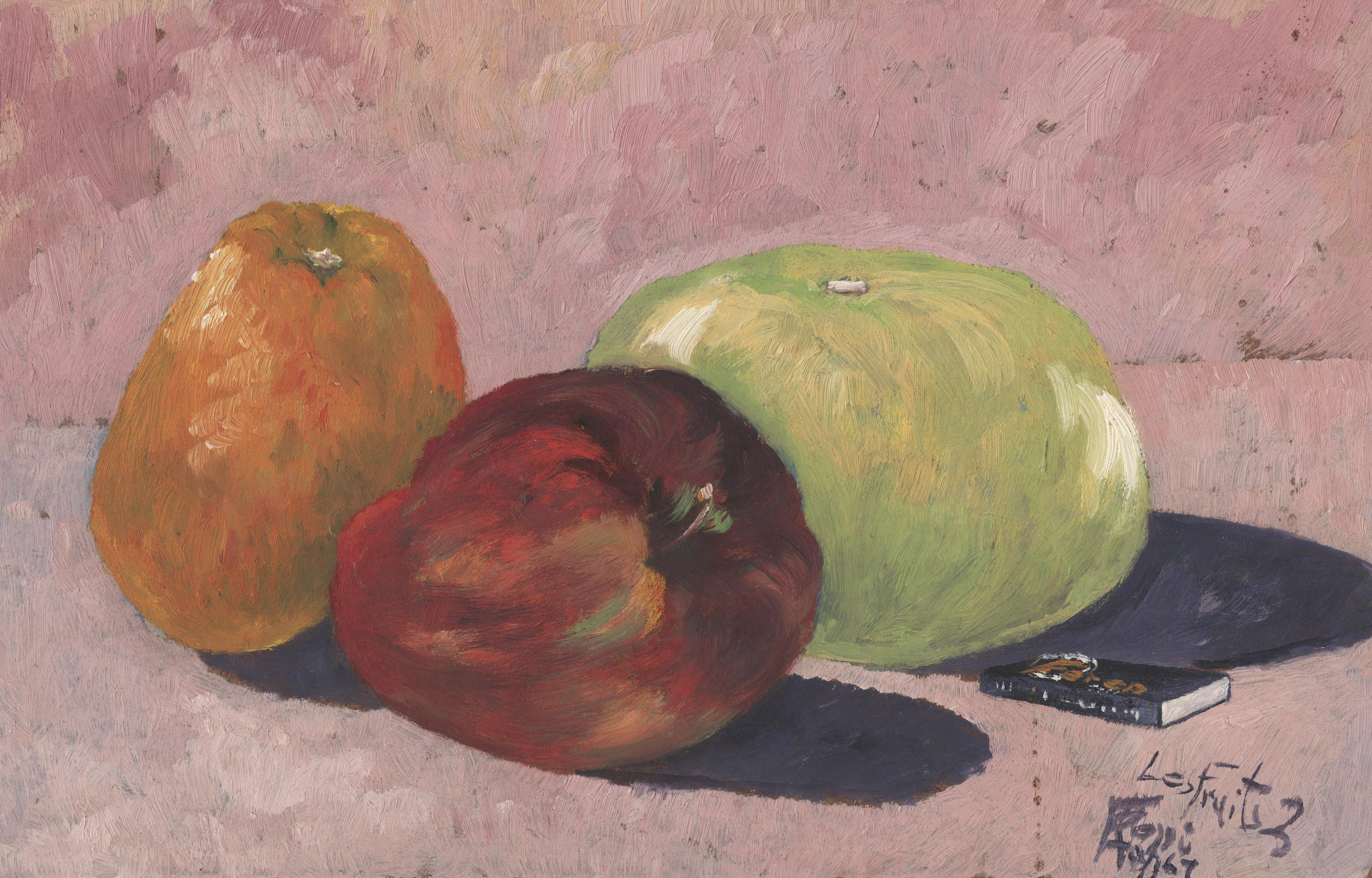 Still-Life Painting Charles Harris AKA Beni Kosh - Les Fruits 2