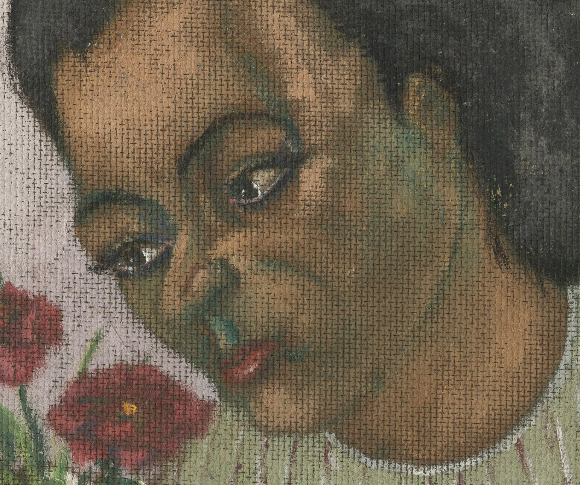 Une Femme (Zeitgenössisch), Painting, von Charles Harris AKA Beni Kosh