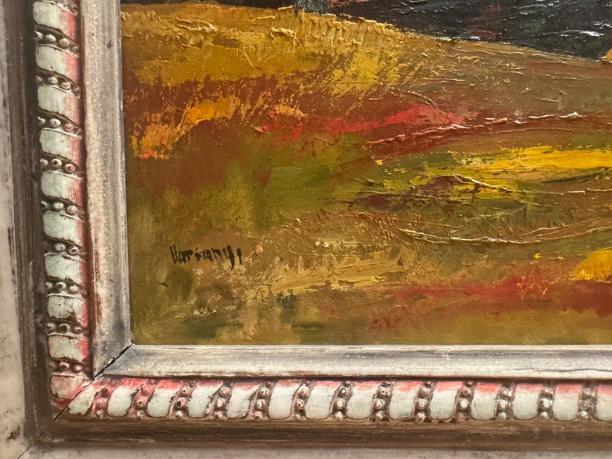 Colore d'autunno - Painting American Modern di Charles Harsanyi