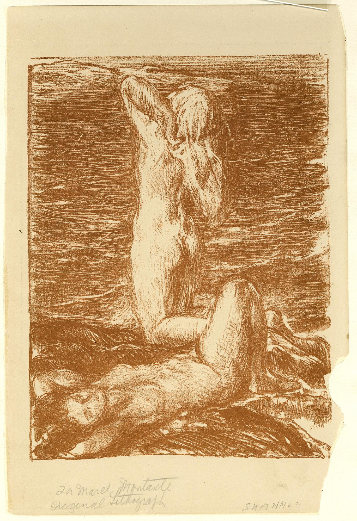 La Marée Montante - Print by Charles Haslewood Shannon