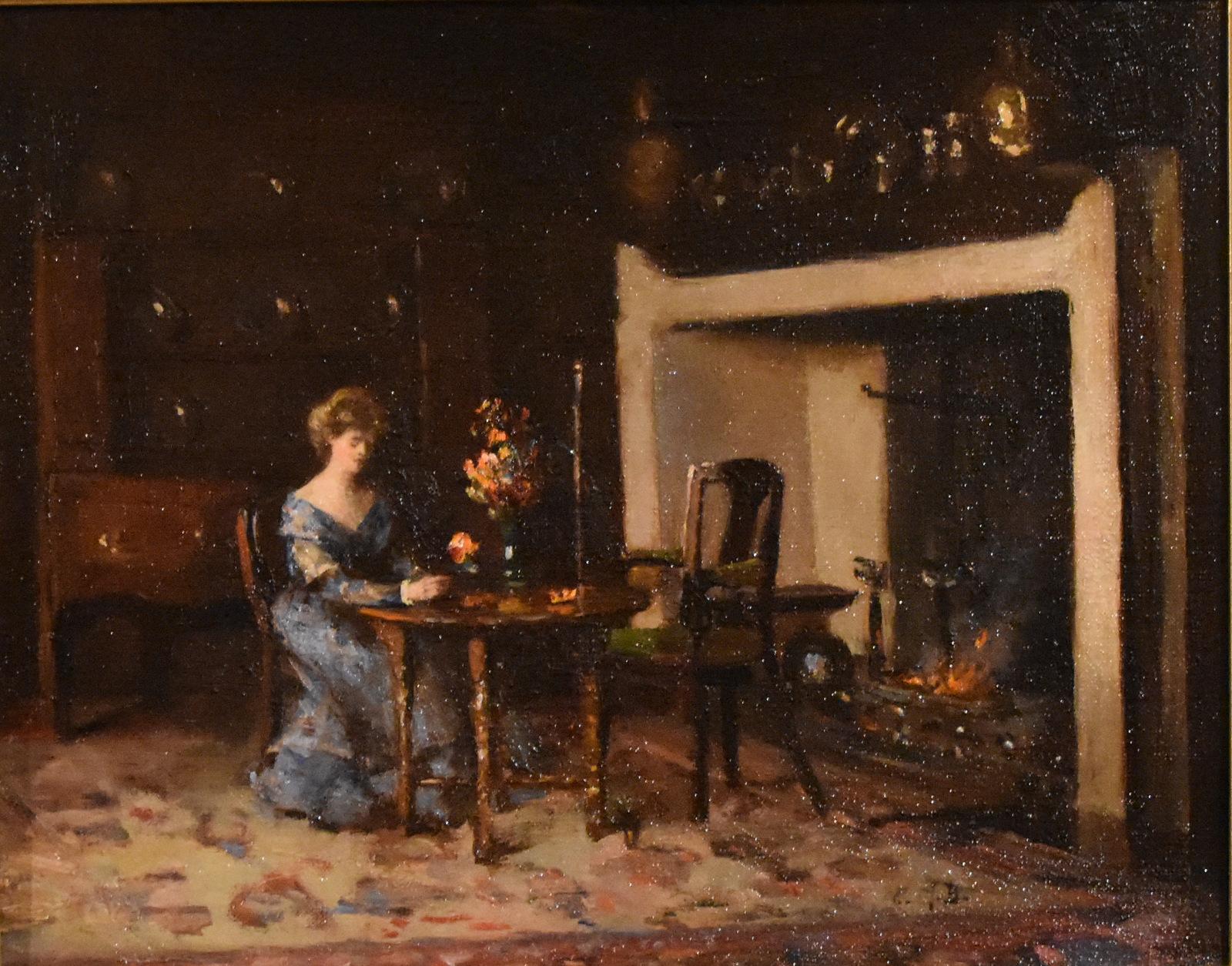Ölgemälde von Charles Henry Burleigh 
