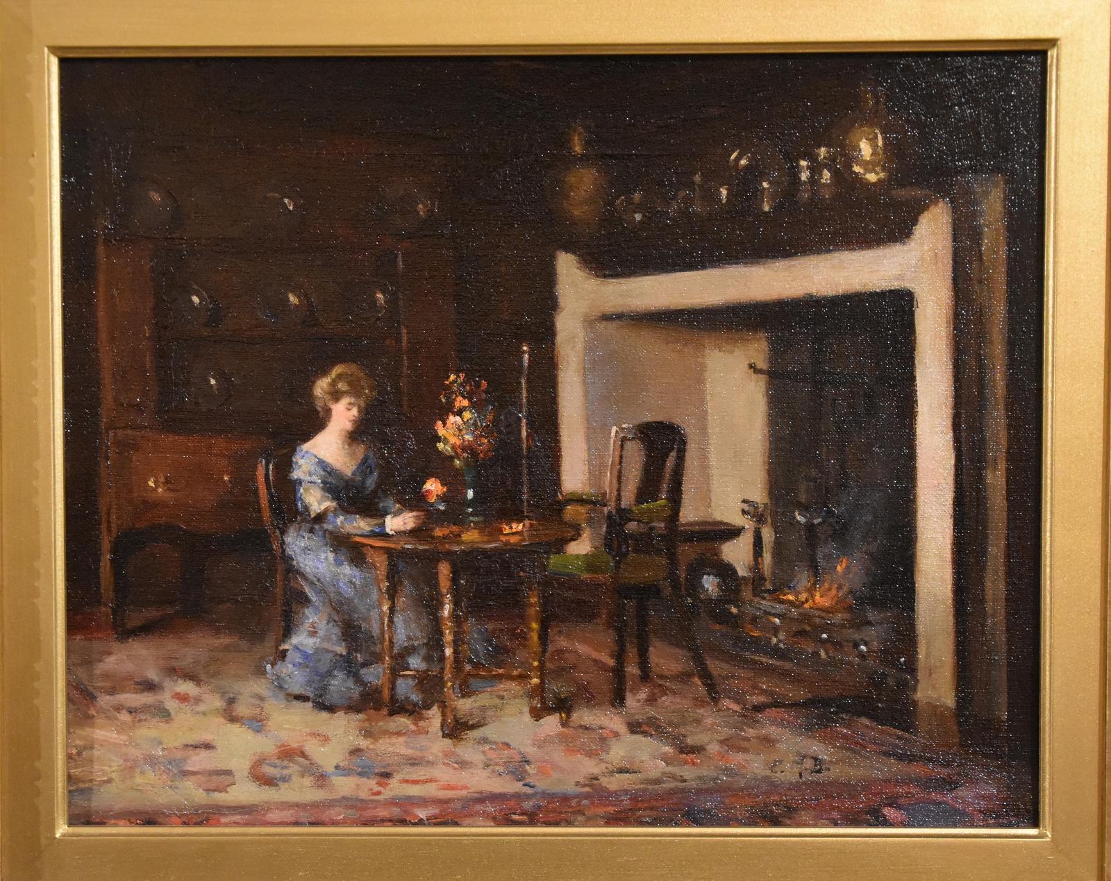 Ölgemälde von Charles Henry Burleigh 