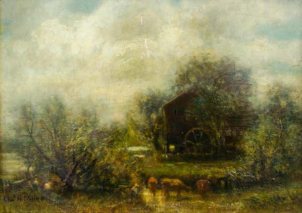 Charles Henry Miller - Original Impressionist Painting by American ...