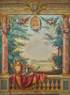 Vue du château de Versailles depuis la place d’Armes