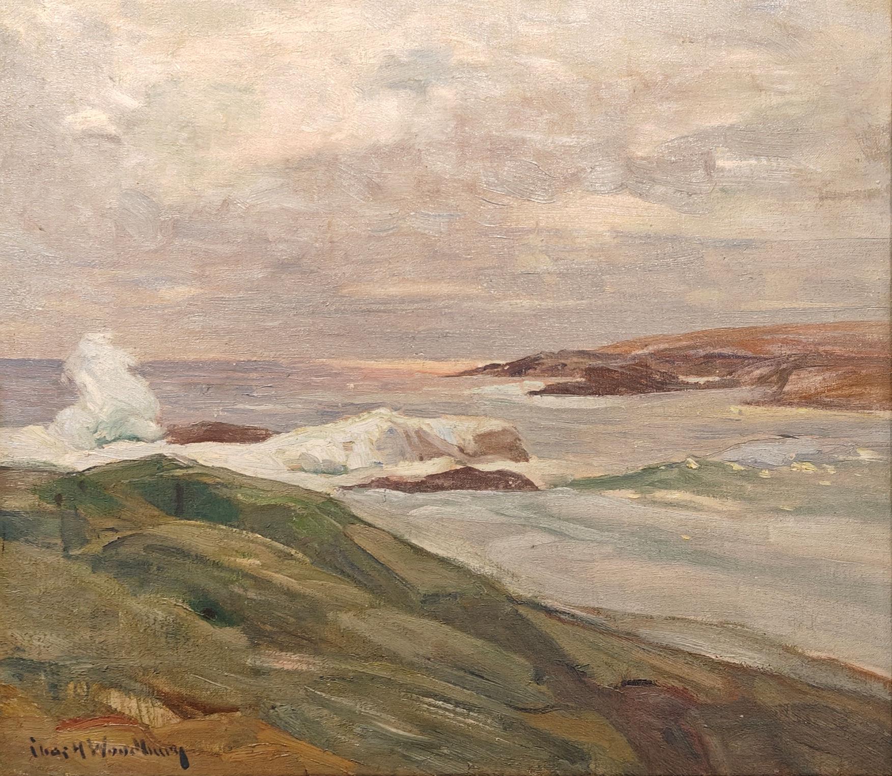 Charles Herbert Woodbury
Coastal Seascape
Signed lower left
Oil on canvas
17 x 20 inches


Charles Herbert Woodbury, born in Lynn, Massachusetts in 1864, is recognized as the founder of Ogunquit’s first art colony. Finding an early passion for art,