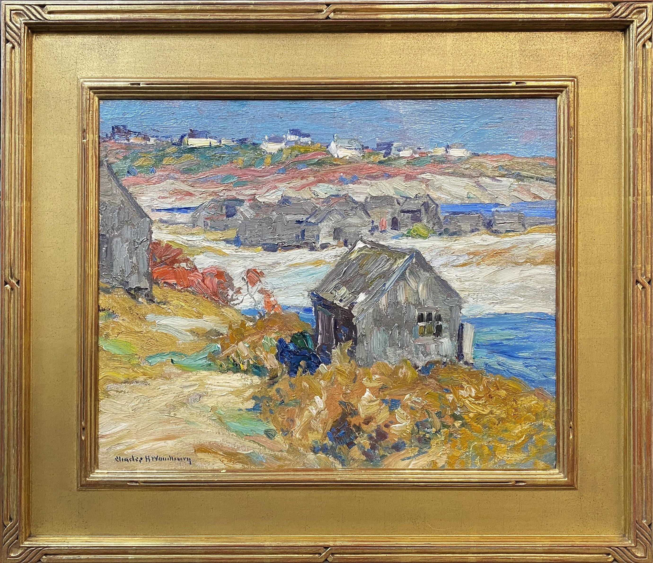 Landscape Painting di Charles Herbert Woodbury - Perkins Cove, Marginal Way