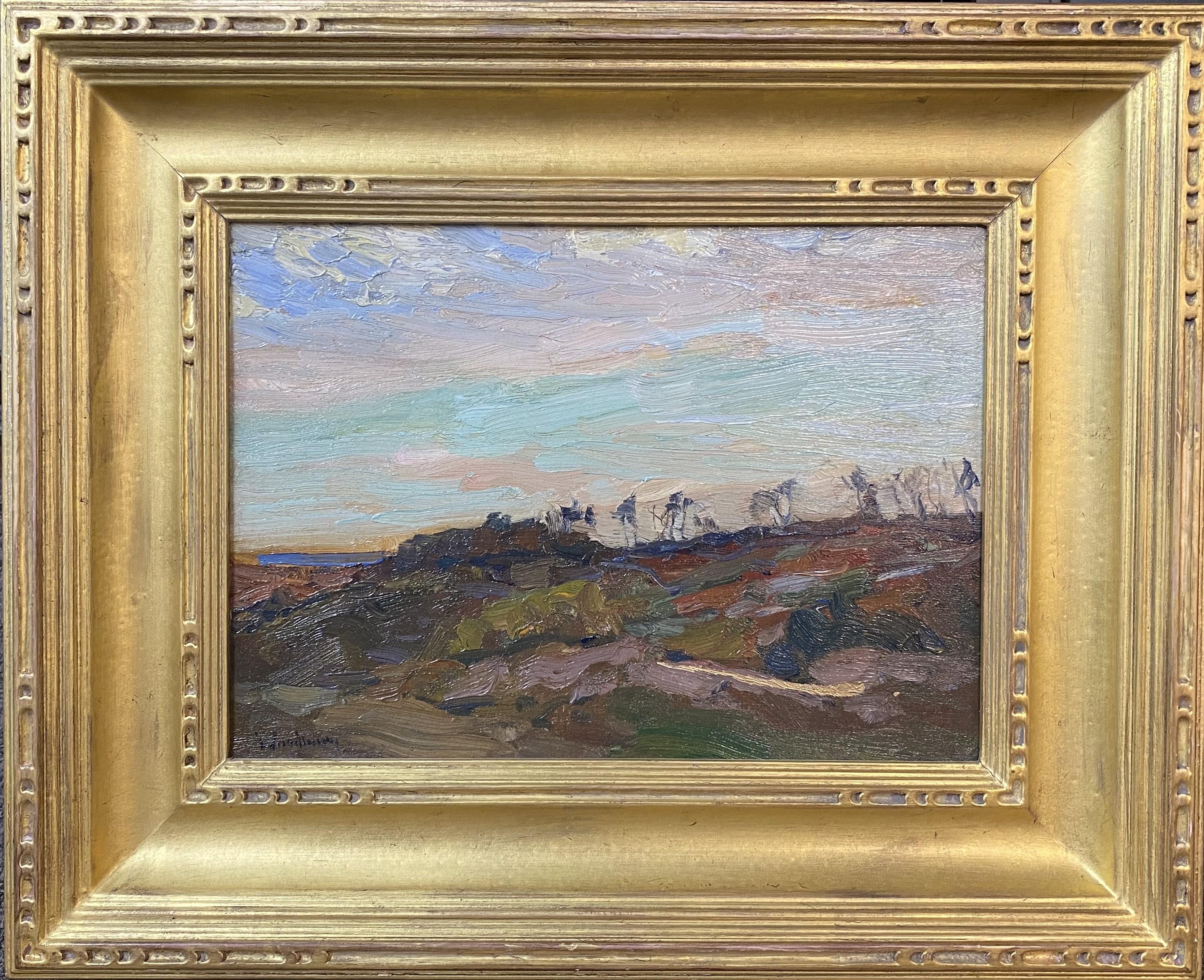 Landscape Painting de Charles Herbert Woodbury - La Colina