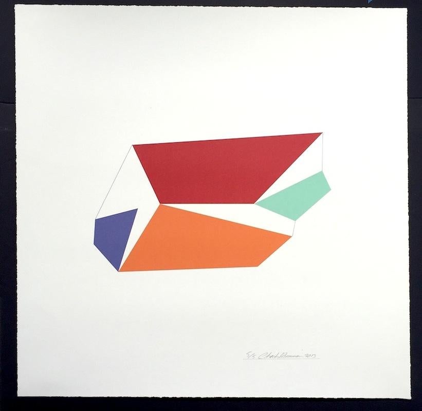 Wind, from Kites Suite - Print by Charles Hinman