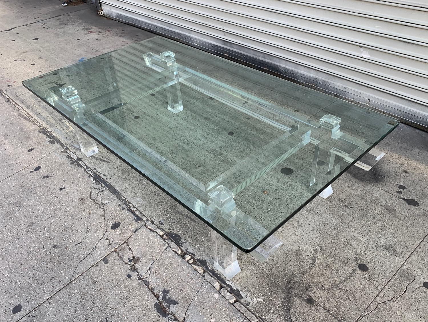 American Charles Hollis Jones Box Cocktail Table Model CHJ 575