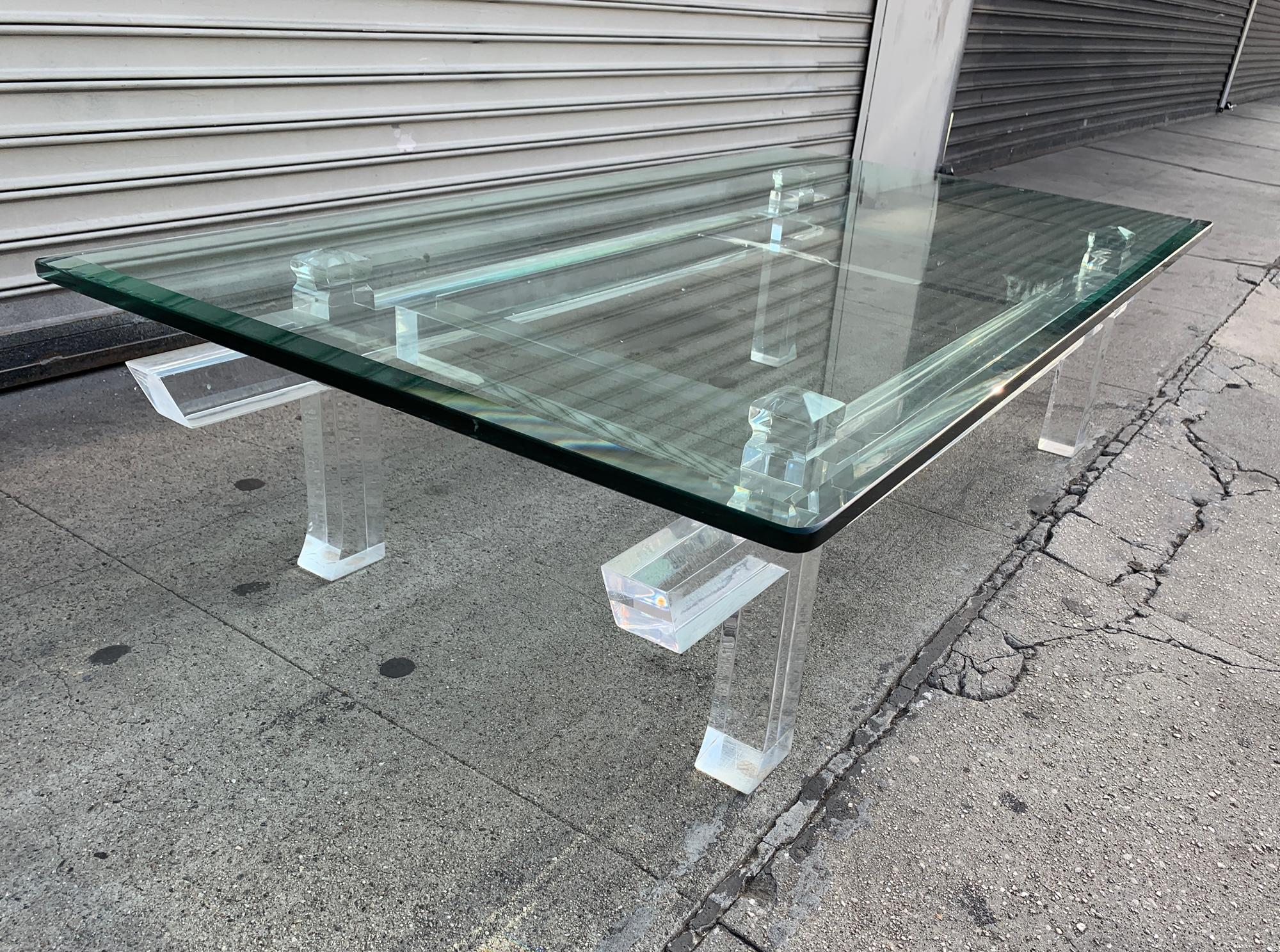 Charles Hollis Jones Box Cocktail Table Model CHJ 575 In Good Condition In Los Angeles, CA