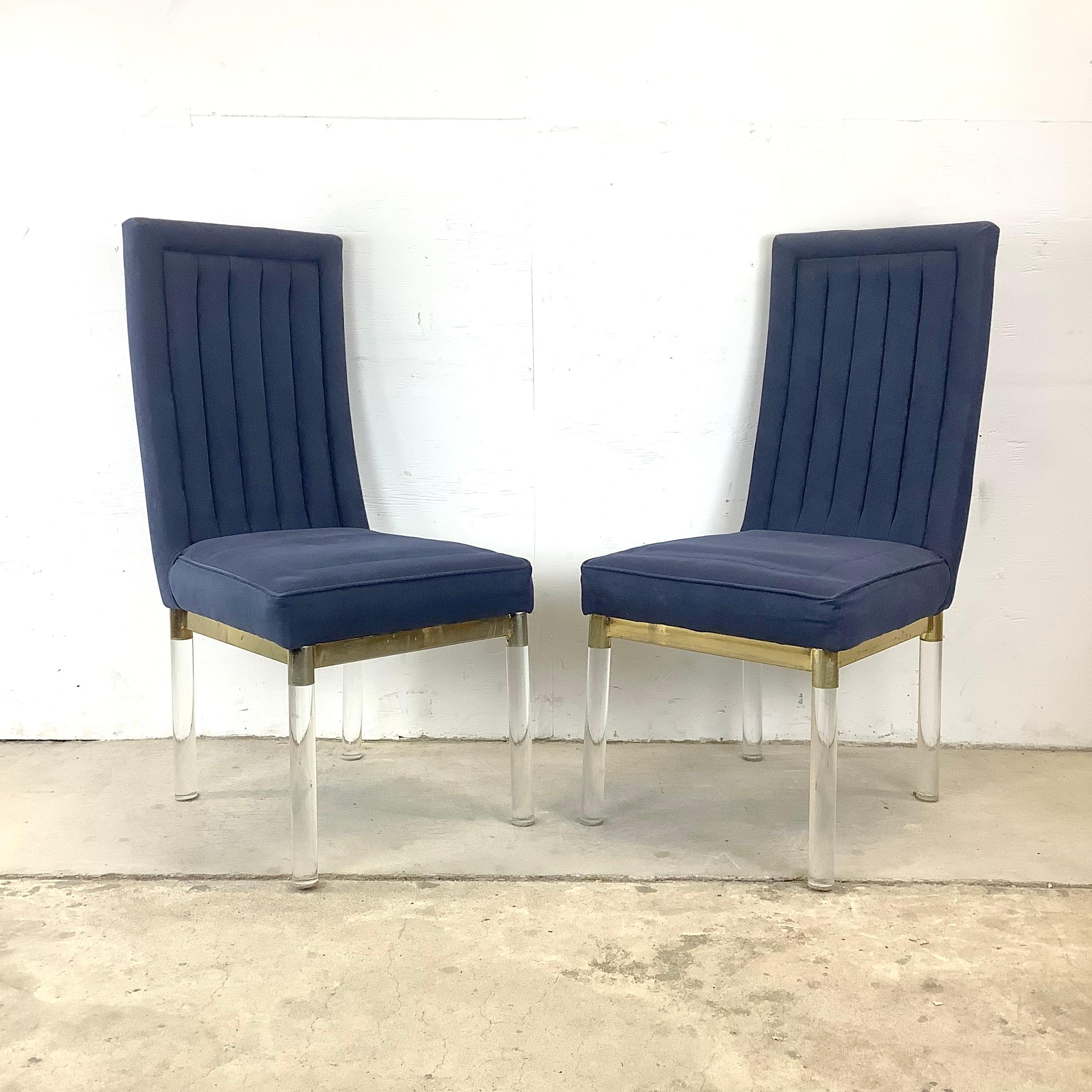 20th Century Charles Hollis Jones Dining Chairs, set of Six For Sale