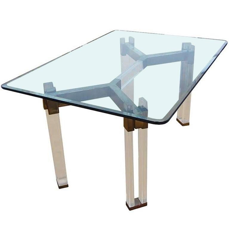 Charles Hollis Jones Dining Table from the Metric Collection