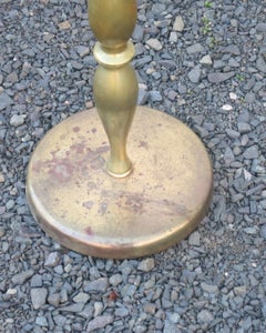 Charles Hollis Jones Style Large Brass Mirror