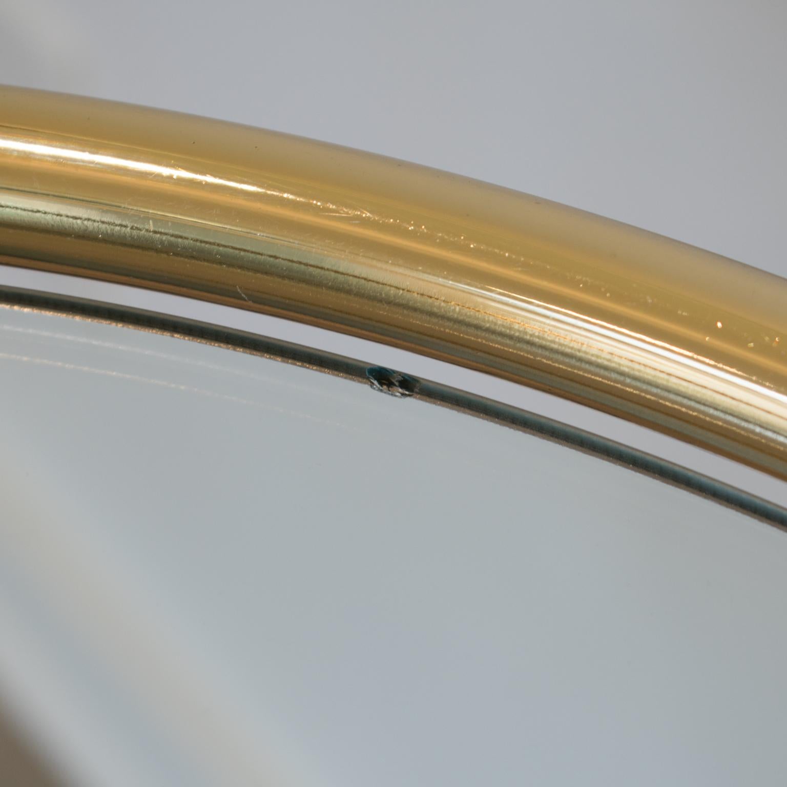 Charles Hollis Jones Lucite and Gilded Brass Coffee Side Table, circa 1970 For Sale 6