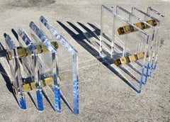 Charles Hollis Jones Lucite Coffee Table