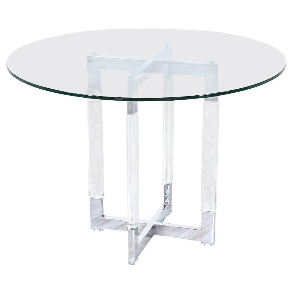 Lucite Dining Room Tables 123 For Sale at 1stDibs lucite dining