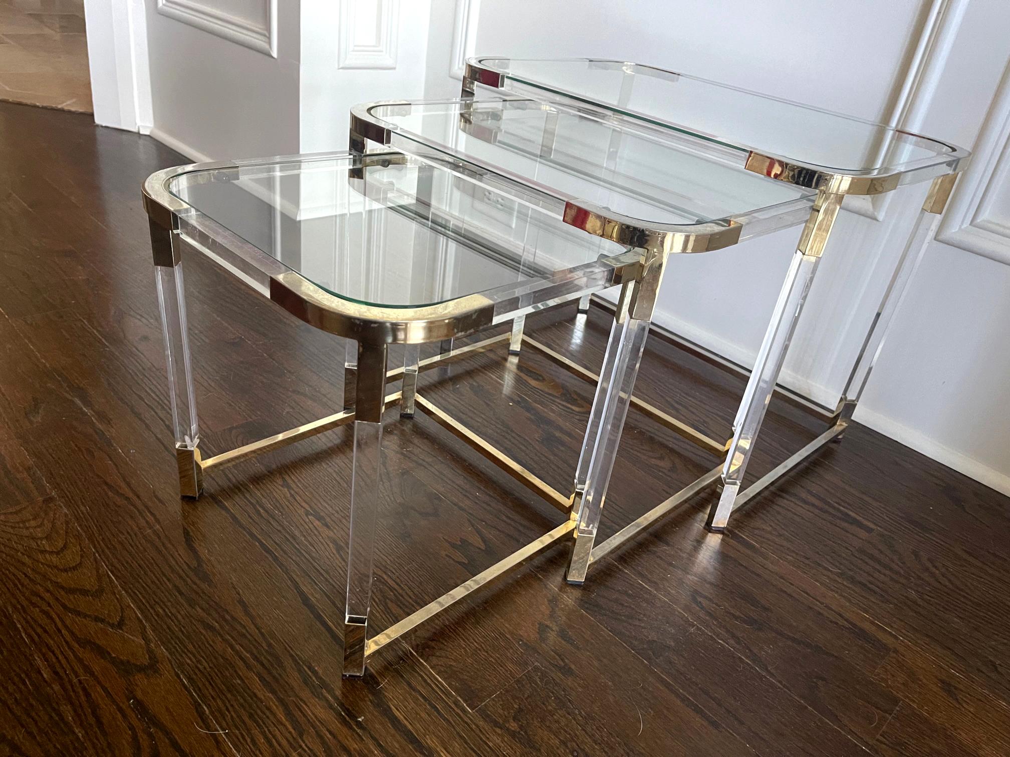 Tables gigognes Metric Line Charles Hollis Jones en vente 2