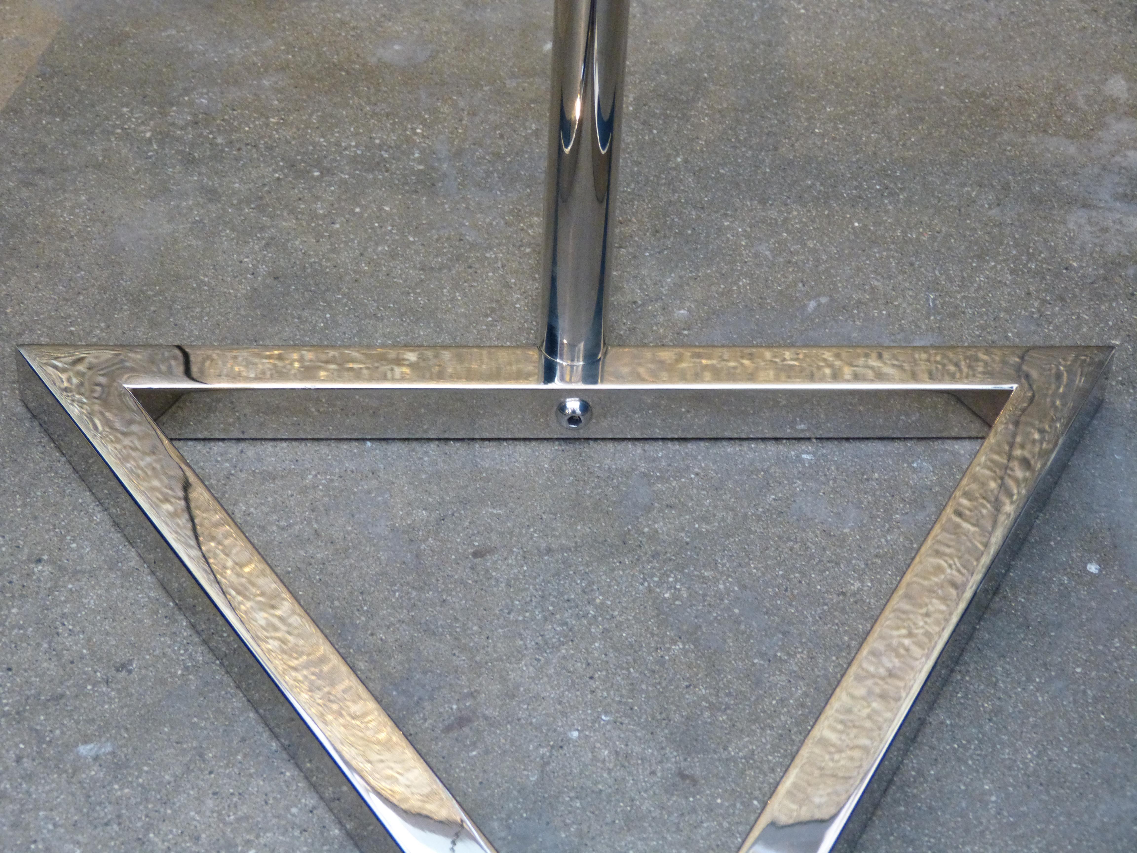 20th Century Charles Hollis Jones Metric Line Triangle Table