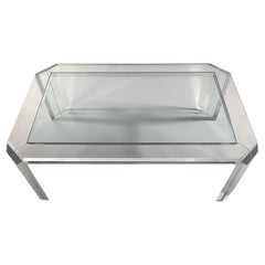 Charles Hollis Jones Tavolo da Cocktail in Lucite Moderno Americano del Midcentury