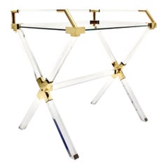 Charles Hollis Jones plexiglass (Lucite) table , 1970s