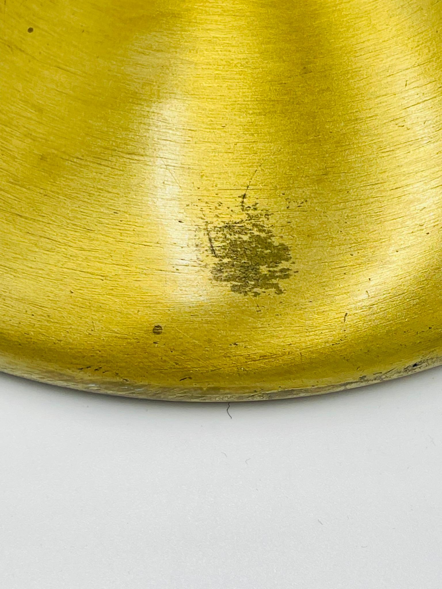 Charles Hollis Jones Miroir pivotant sculptural en laiton, 1960s Hollywood Regency en vente 7