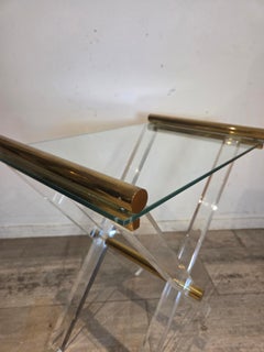 Charles Hollis Jones Side Table with movable Trey