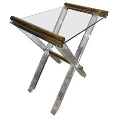 Charles Hollis Jones Side Table with movable Trey