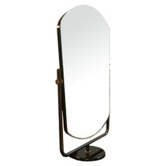 Charles Hollis Jones Style Large Vanity Mirror, Italy, 1980s