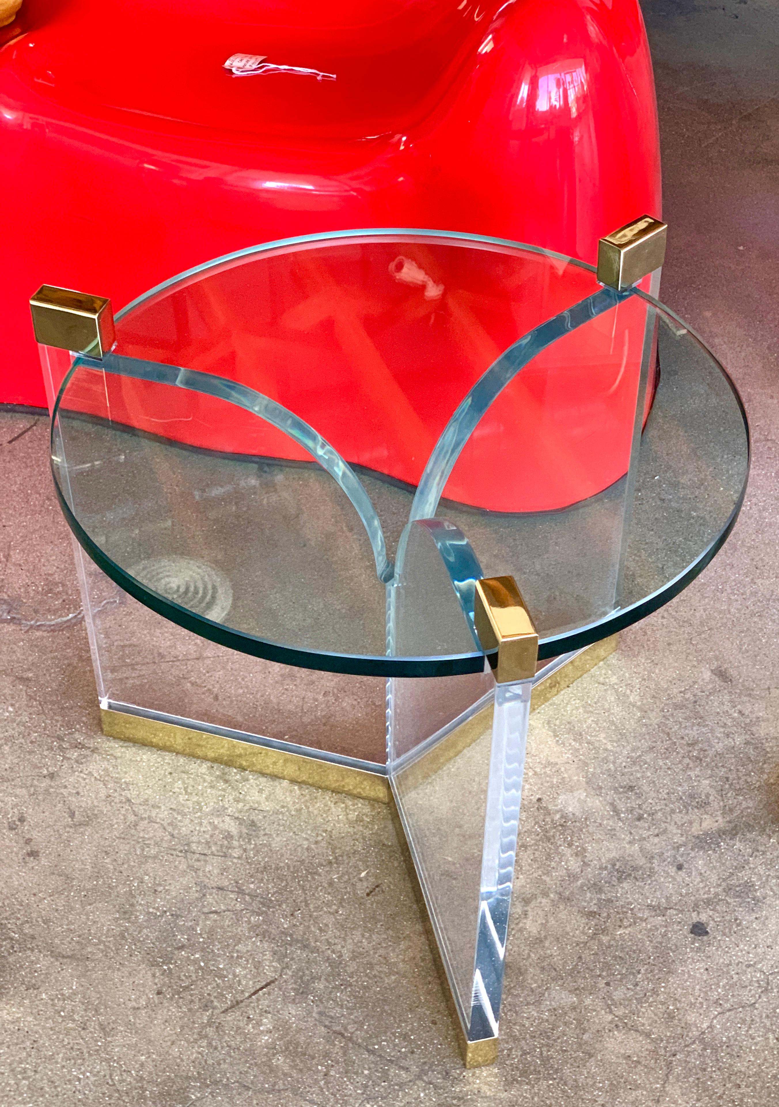 Charles Hollis Jones Trefoil Tables In Good Condition In Palm Springs, CA