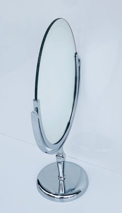 Charles Hollis Jones Vanity Mirror in Polished Nickel