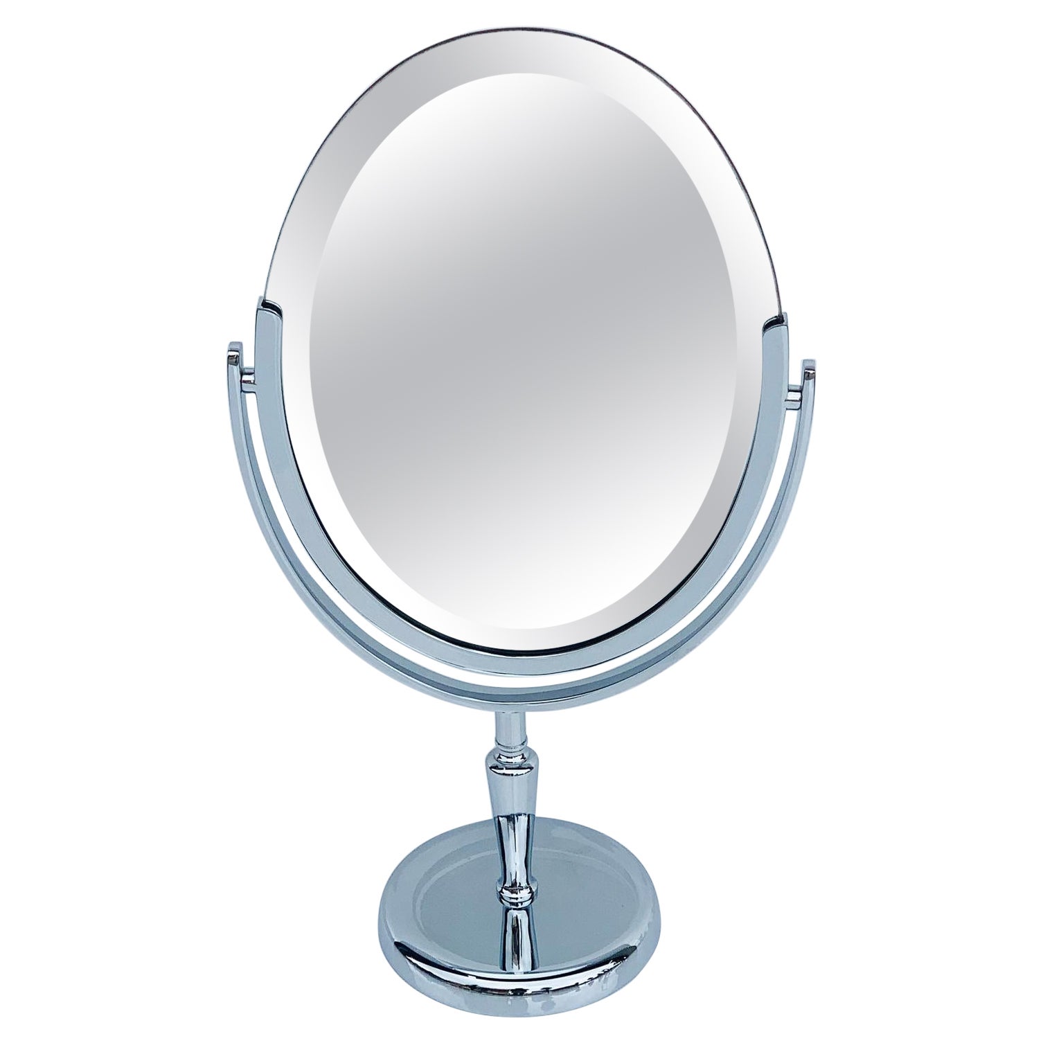 Charles Hollis Jones Vanity Mirror in Polished Nickel