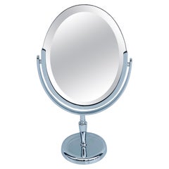 Charles Hollis Jones Vanity Mirror in Polished Nickel