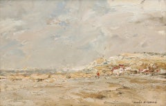 Charles Horwood (1908-1975) - Mid 20th Century Oil, Overcast Coastline