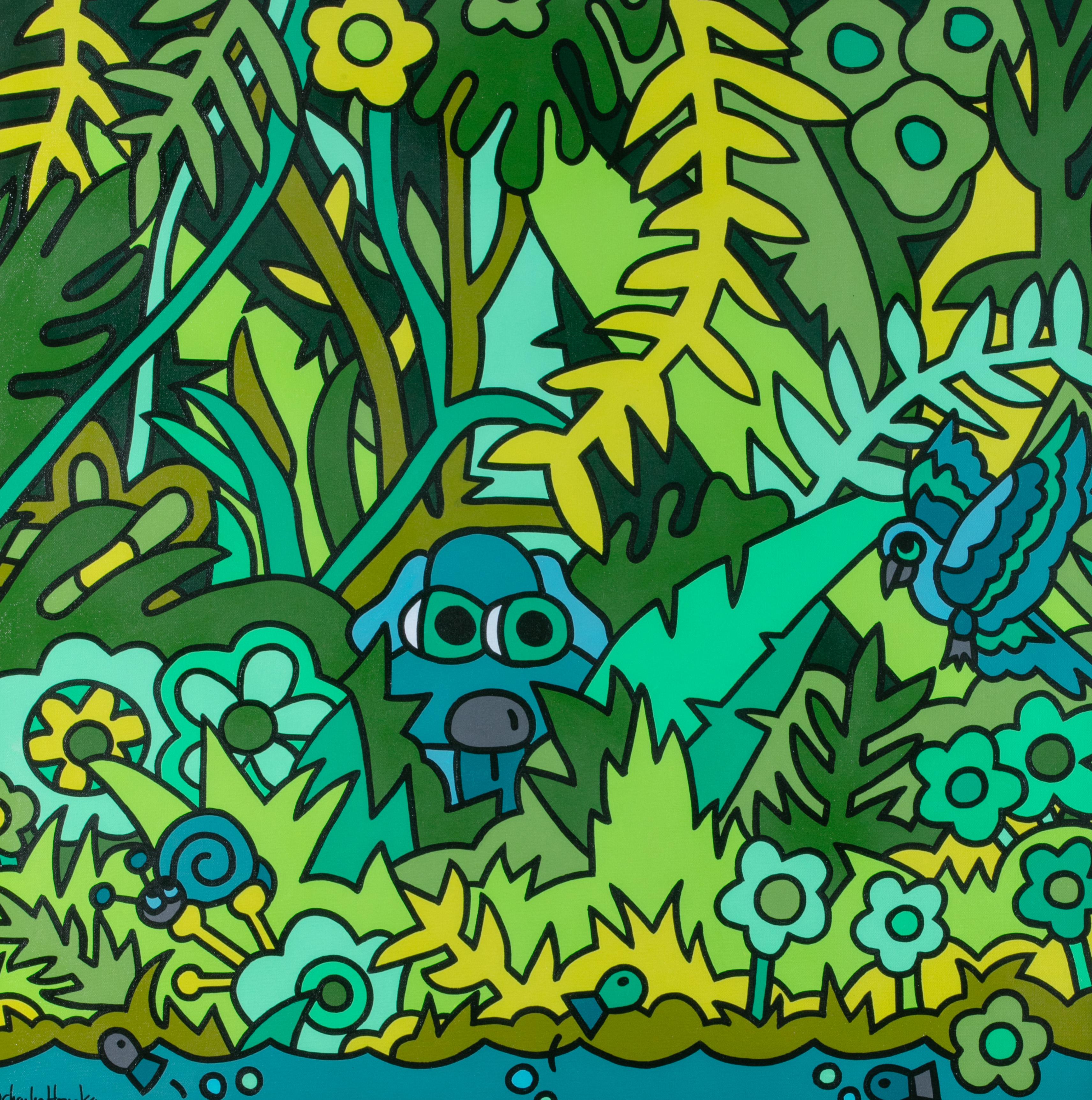 Hide and Seek One - Art Pop Art di Charles Houska
