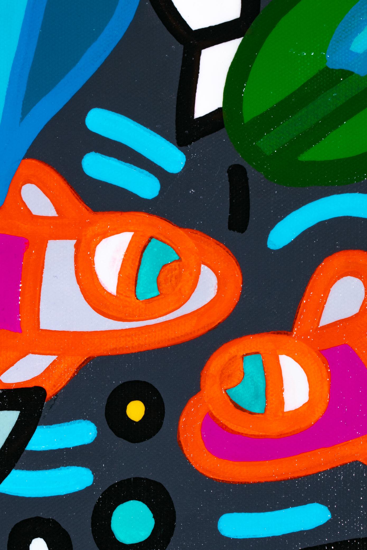 La ronda di notte - Painting Pop Art di Charles Houska