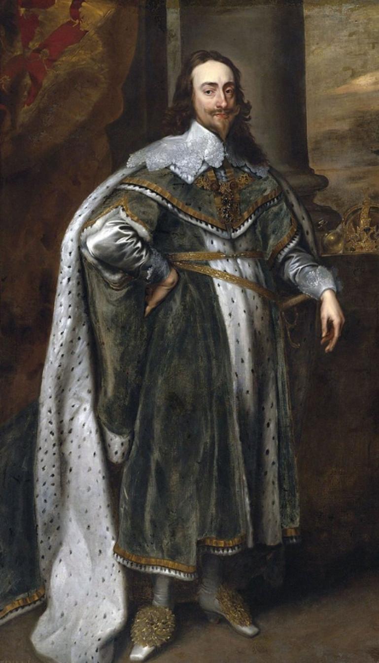 King Charles I (1600-1649) took to the English throne in 1625. An unpopular monarch with a tyrannical bent, he soon turned the powerful institutions of government against himself. His marriage to a Roman Catholic (Henrietta Maria) was another black