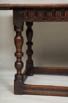 Charles I Period Oak Refectory Table