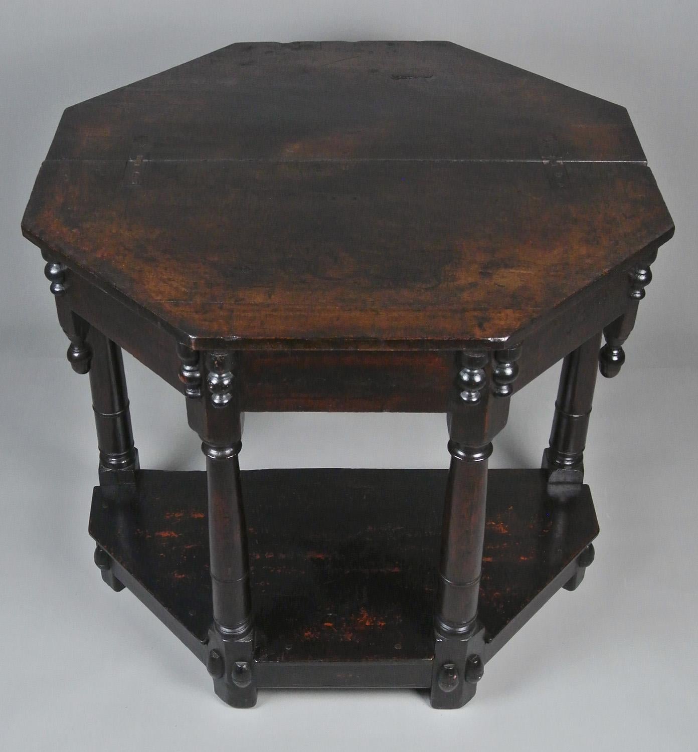 Charles I Walnut Credence Table c. 1630 3