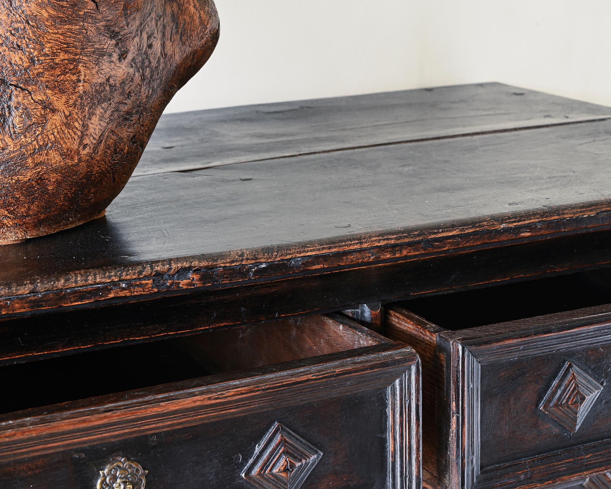 Brass Charles II Chest on Stand