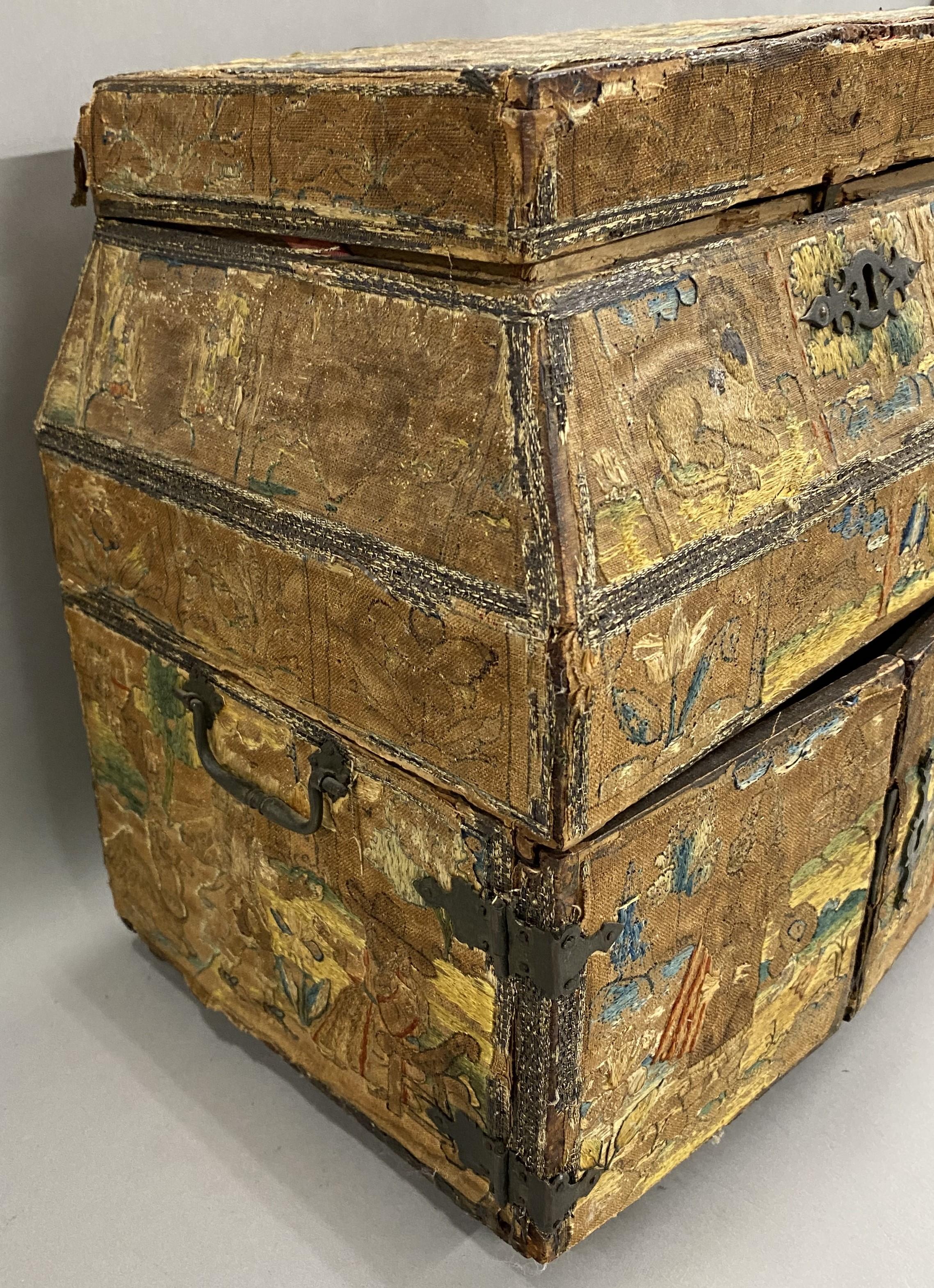 Inglese Scrigno di Charles II, seconda metà del XVII secolo in vendita