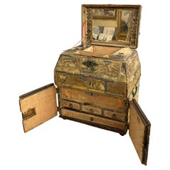 Charles II Needlework Casket, Second Half of the 17th Century