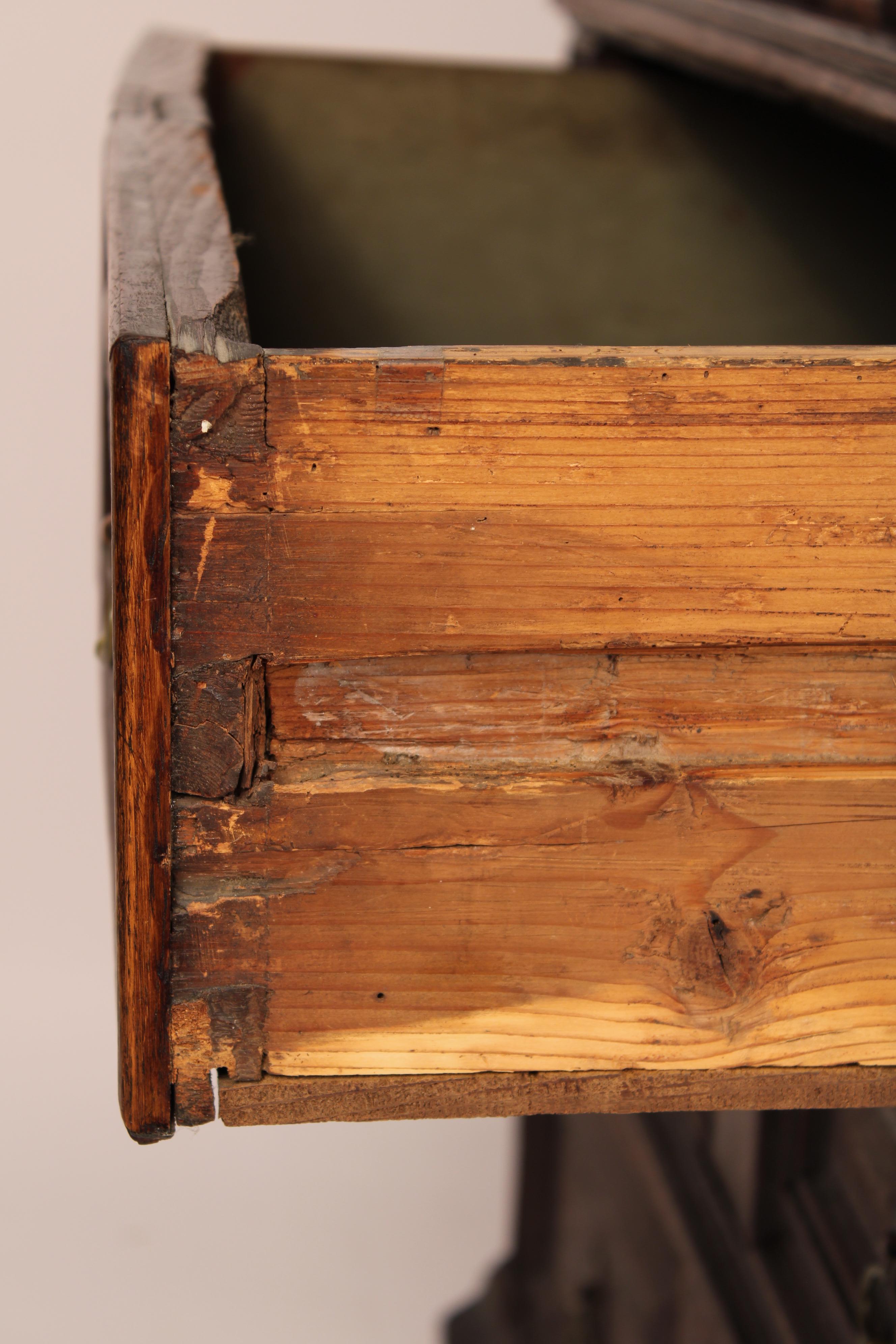 Charles II Oak Chest of Drawers For Sale 6