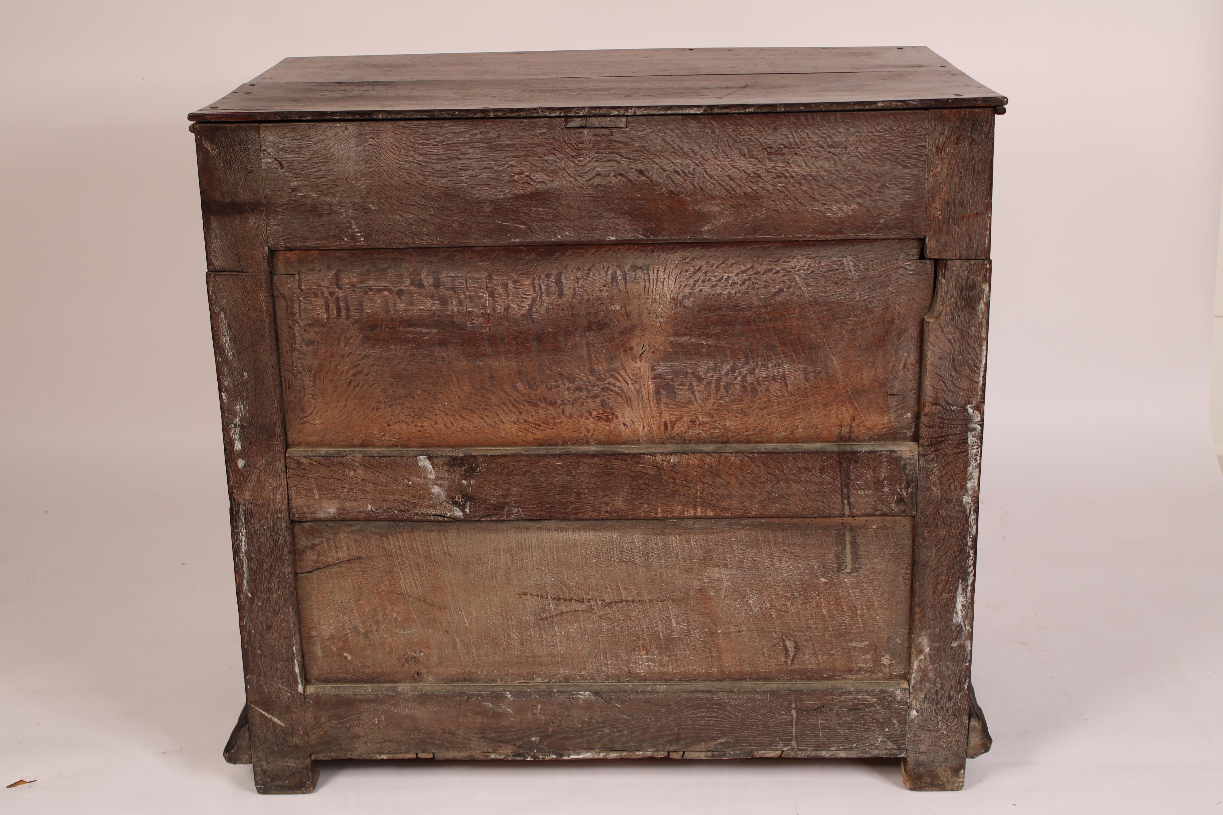 Charles II Oak Chest of Drawers For Sale 7