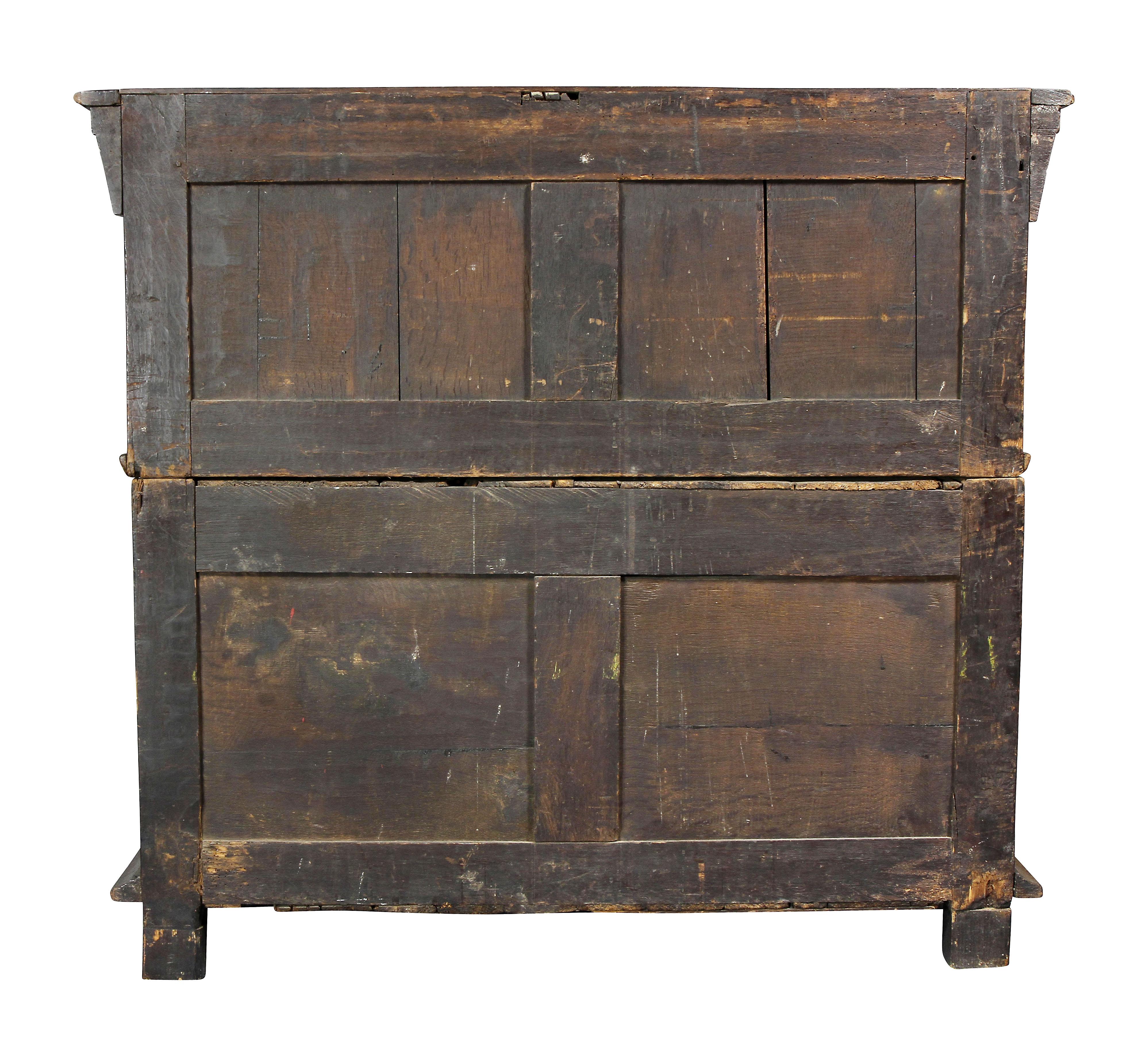 Charles II Palisander and Oak Chest of Drawers 4