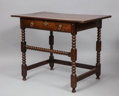 Charles II Period Oak Side Table