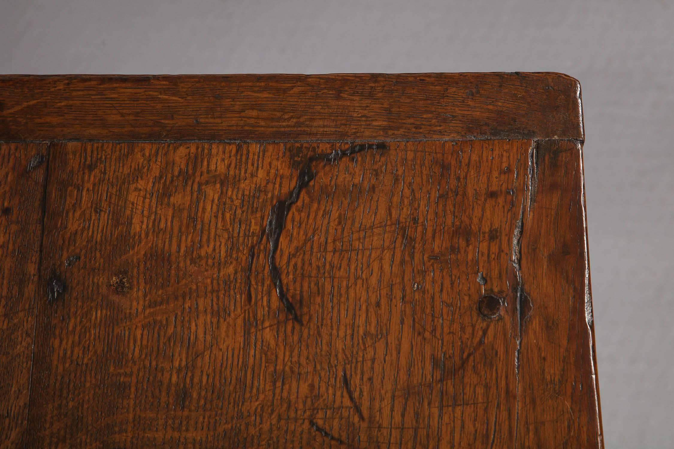Charles II Period Oak Side Table 1