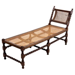 Charles II Style Caned Day Bed
