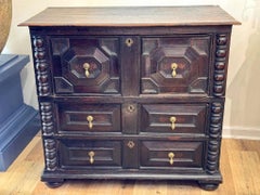 Charles II style Joined Oak Chest of Drawers