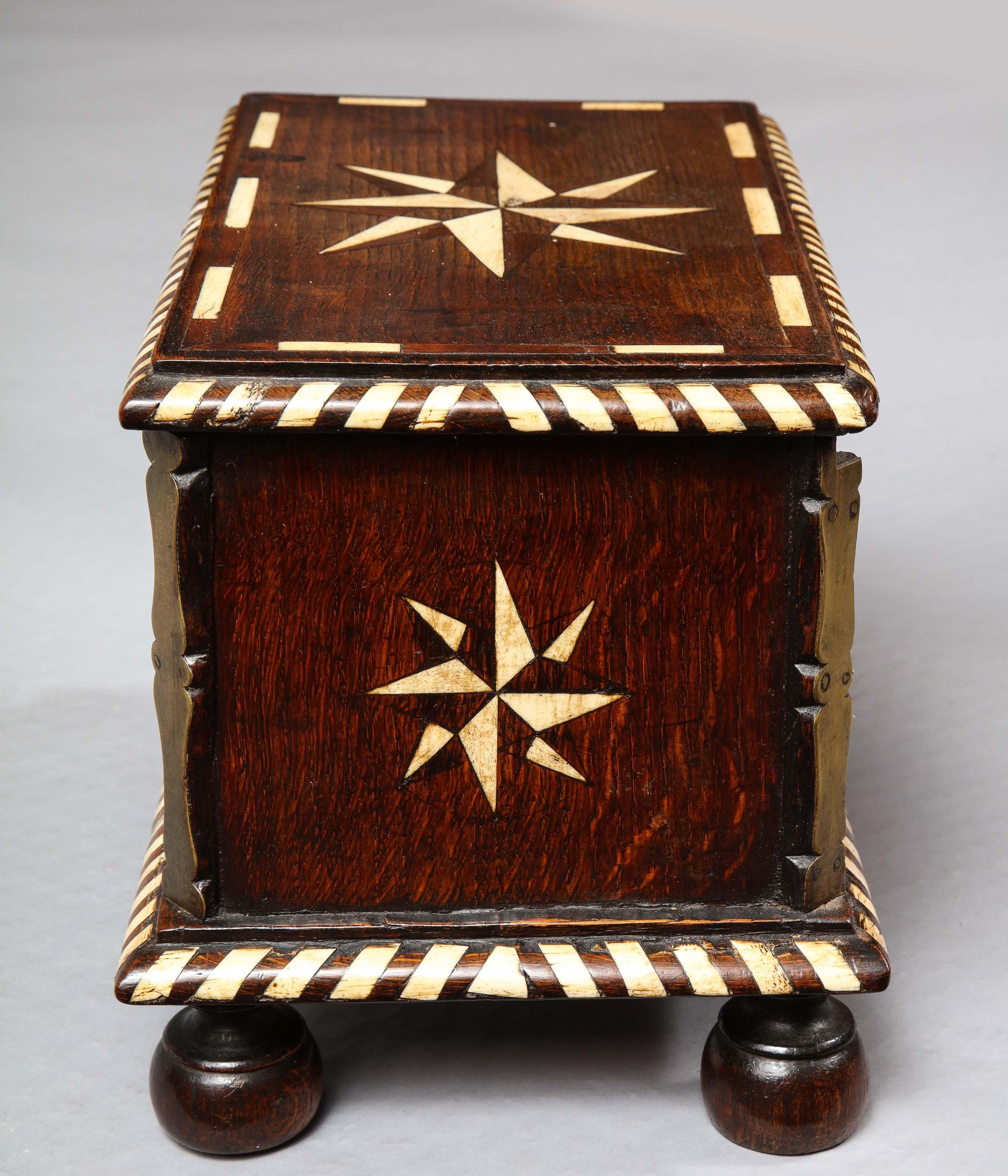 17th Century Charles II Table Box For Sale